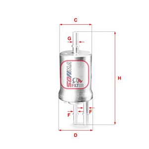 S 1855 B Kütusefilter SOFIMA - Top1autovaruosad