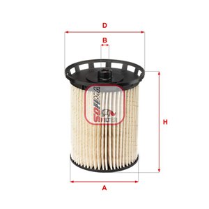 S6129NE  Fuel filter SOFIMA 