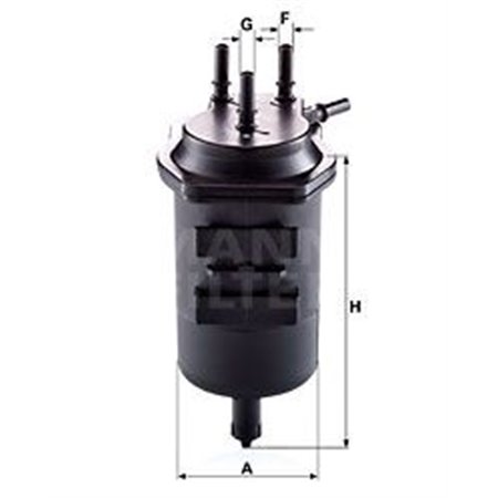 WK 939/4 Fuel Filter MANN-FILTER