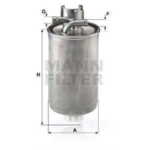 WK 829 Топливный фильтр MANN FILTER      - Top1autovaruosad