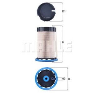 KX 592 Polttoainesuodatin KNECHT - Top1autovaruosad