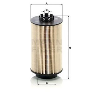 PU 10 021 z Kütusefilter MANN-FILTER - Top1autovaruosad