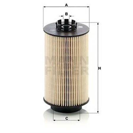 PU 10 021 z Kütusefilter MANN-FILTER