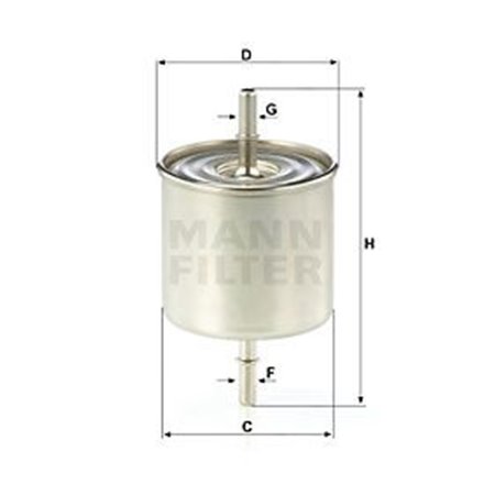 WK 8046 Fuel Filter MANN-FILTER