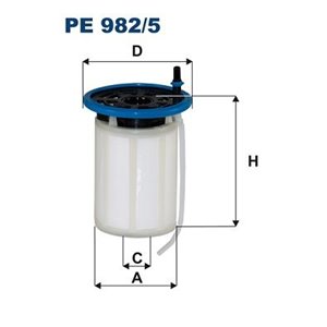 PE 982/5 Kütusefilter FILTRON - Top1autovaruosad