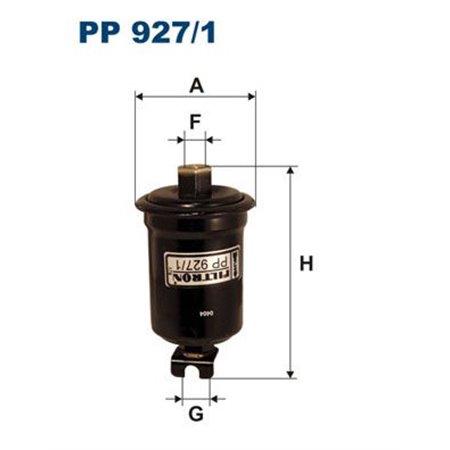 PP 927/1 Топливный фильтр FILTRON     