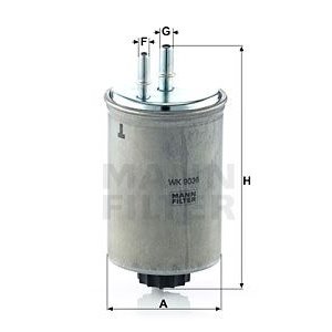 WK 9036  Fuel filter MANN FILTER  - Top1autovaruosad