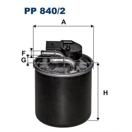 PP 840/2 Fuel Filter FILTRON