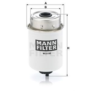 WK 8190 Топливный фильтр MANN FILTER      - Top1autovaruosad