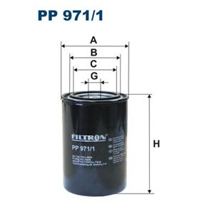 PP 971 1 Топливный фильтр FILTRON      - Top1autovaruosad