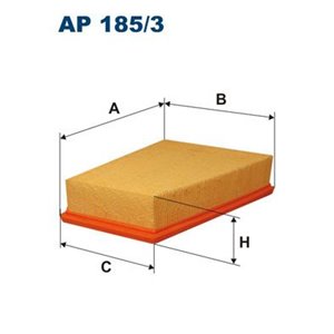 AP 185/3 Air Filter FILTRON - Top1autovaruosad