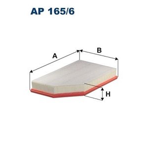 AP 165/6 Air Filter FILTRON - Top1autovaruosad