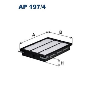 AP 197/4 Air Filter FILTRON - Top1autovaruosad