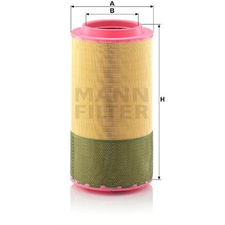 C 27 1250/1 Воздушный фильтр MANN-FILTER