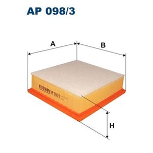 AP 098/3 Air Filter FILTRON - Top1autovaruosad