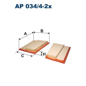 AP 034/4-2X  Air filter FILTRON 