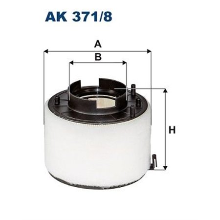 AK 371/8 Õhufilter FILTRON