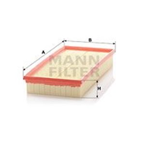 C 35 126  Air filter MANN FILTER 