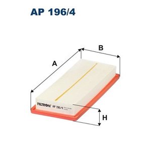AP 196/4 Air Filter FILTRON - Top1autovaruosad