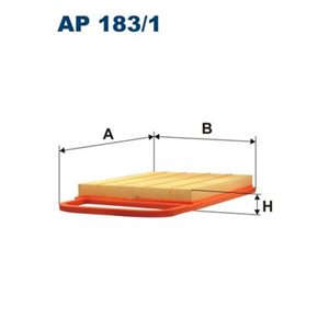 AP 183/1 Воздушный фильтр FILTRON - Top1autovaruosad