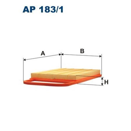 AP 183/1 Luftfilter FILTRON