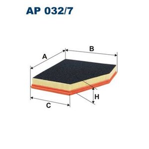 AP 032/7 Air Filter FILTRON - Top1autovaruosad