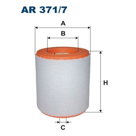 AR 371/7 Luftfilter FILTRON