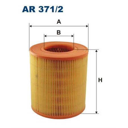 AR 371/2  Air filter FILTRON 