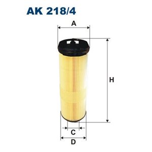AK 218/4 Air Filter FILTRON - Top1autovaruosad