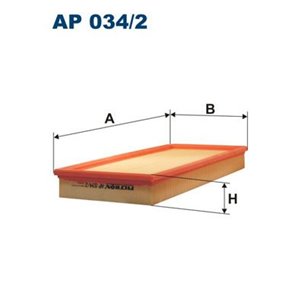 AP 034/2 Luftfilter FILTRON - Top1autovaruosad