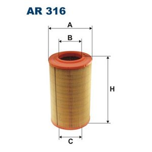 AR 316  Air filter FILTRON 