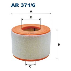 AR 371/6  Air filter FILTRON 