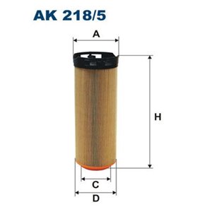 AK 218/5 Воздушный фильтр FILTRON     