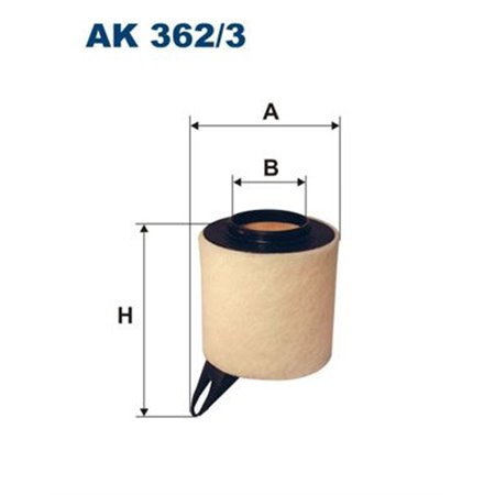 AK 362/3 Air Filter FILTRON