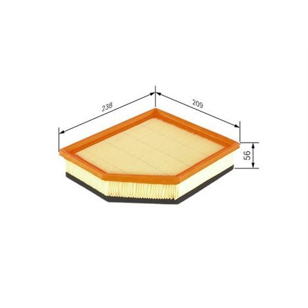 F 026 400 146 Ilmansuodatin BOSCH