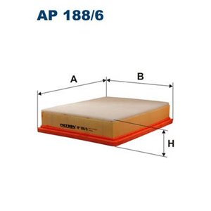 AP 188/6 Воздушный фильтр FILTRON     