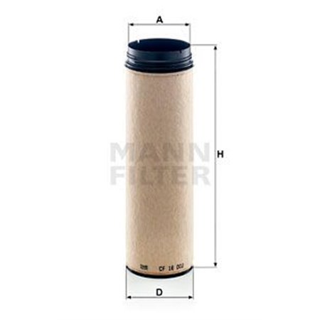 CF 16 002 Secondary Air Filter MANN-FILTER