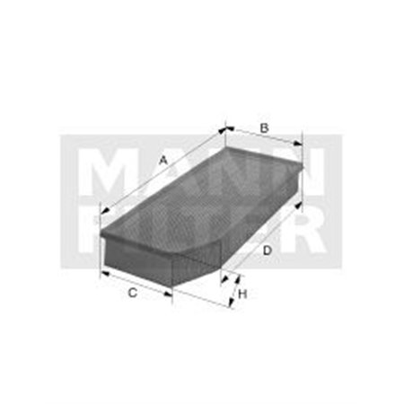 C 28 038 Воздушный фильтр MANN-FILTER