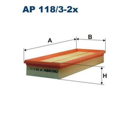 AP 118/3-2x Ilmansuodatin FILTRON