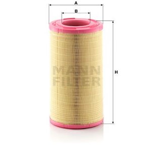 C 26 1005  Air filter MANN FILTER 