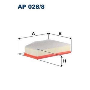 AP 028/8 Air Filter FILTRON - Top1autovaruosad