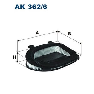 AK 362/6 Воздушный фильтр FILTRON     
