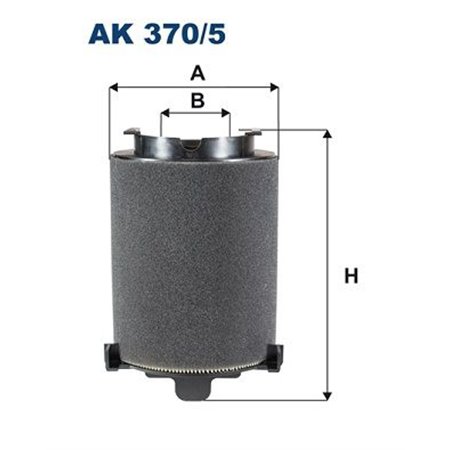 AK 370/5 Luftfilter FILTRON