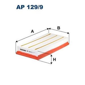 AP 129/9 Air Filter FILTRON - Top1autovaruosad