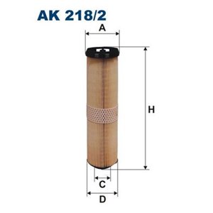 AK 218/2 Воздушный фильтр FILTRON     