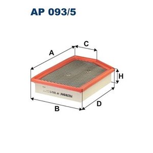 AP 093/5 Air Filter FILTRON - Top1autovaruosad
