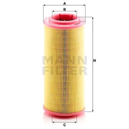 C 12 107/1 Ilmansuodatin MANN-FILTER