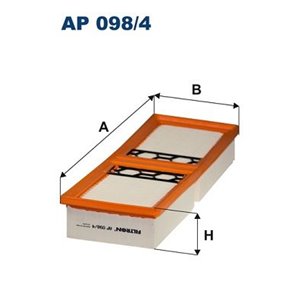 AP 098/4 Air Filter FILTRON - Top1autovaruosad