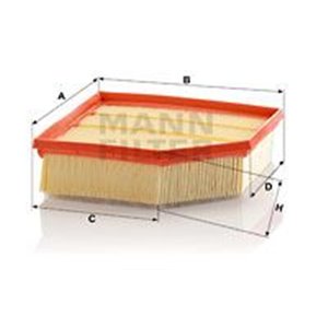 C 23 129 Воздушный фильтр MANN-FILTER - Top1autovaruosad