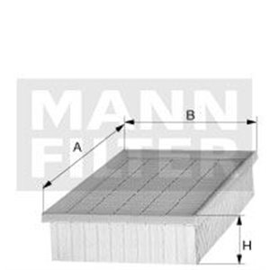 C 27 031 Воздушный фильтр MANN FILTER     